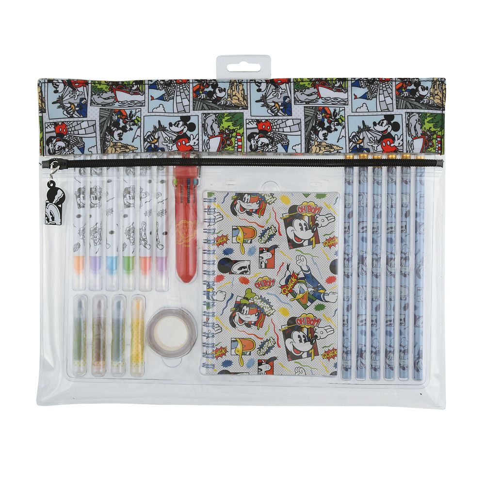 公式 ショップディズニー ミッキー ドナルド グーフィー ステーショナリーセット