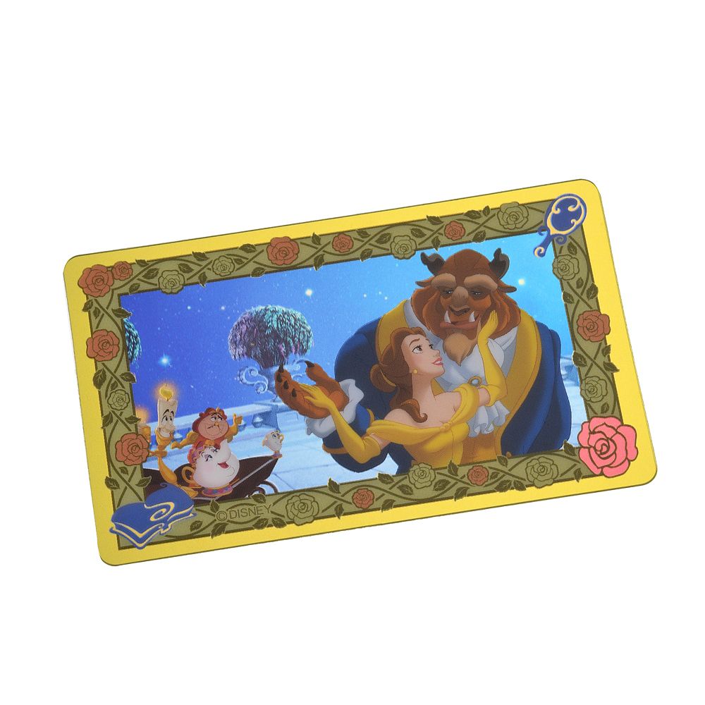 公式 ショップディズニー 美女と野獣 シール ステッカー カード型 23