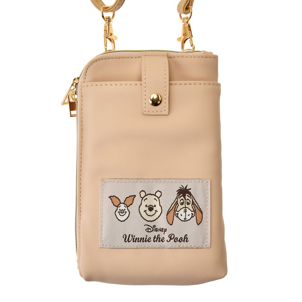 公式 ショップディズニー プーさん ピグレット イーヨー モバポシェ Mobile Pochette White Pooh 22