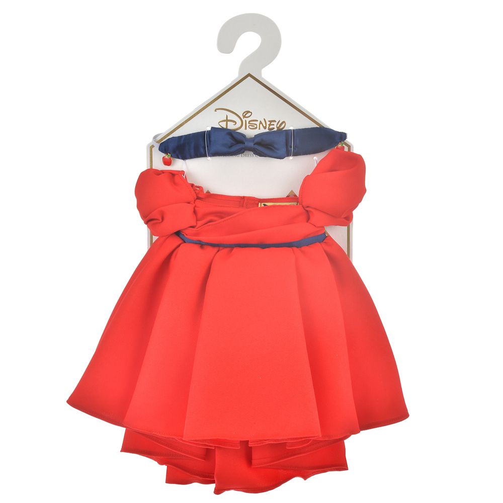 公式 ショップディズニー Kuraudia ユニベアシティ ぬいぐるみ専用コスチューム ドレス 白雪姫