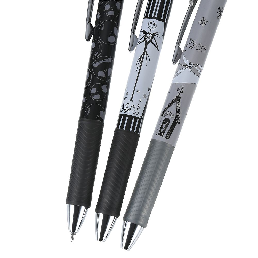 公式 ショップディズニー ジャック スケリントン ゼロ エナージェル0 4 ゲルインキボールペン モノクロ
