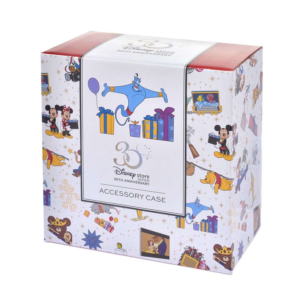 公式 ショップディズニー ジーニー アクセサリーケース ライトアップ Disney Store Japan 30th