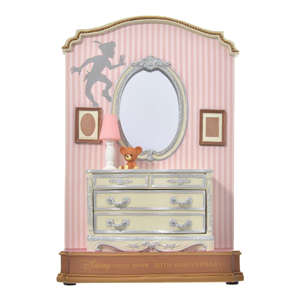 公式 ショップディズニー ピーター パン アクセサリーケース ライトアップ Disney Store Japan 30th