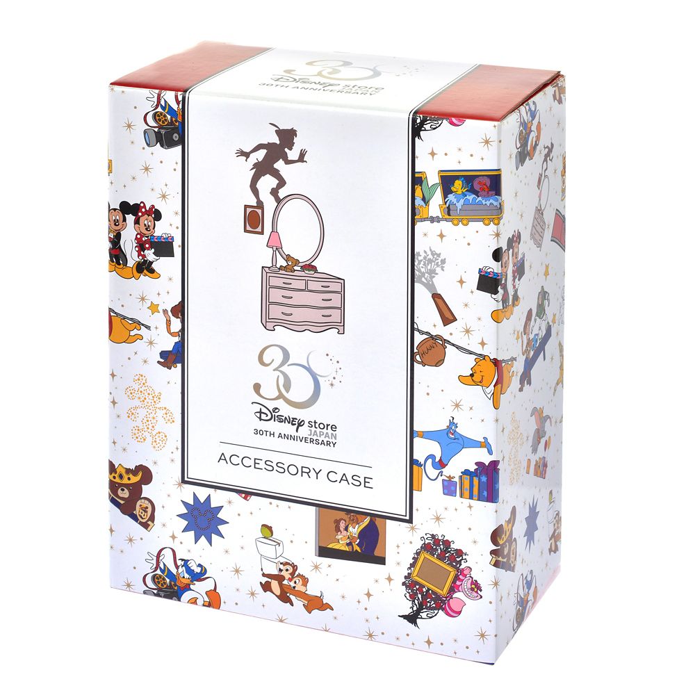 公式 ショップディズニー ピーター パン アクセサリーケース ライトアップ Disney Store Japan 30th