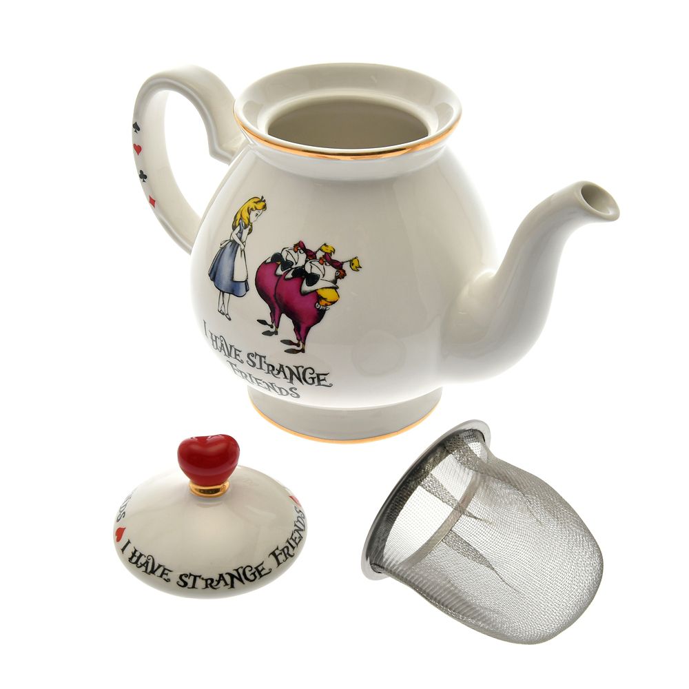 公式 ショップディズニー ふしぎの国のアリス ティーポット Alice Tea Party