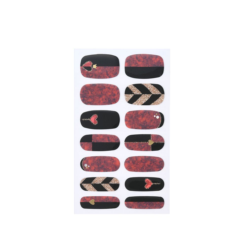 公式 ショップディズニー ハートの女王 ジェルネイルシール ディズニーヴィランズ ふしぎの国のアリス