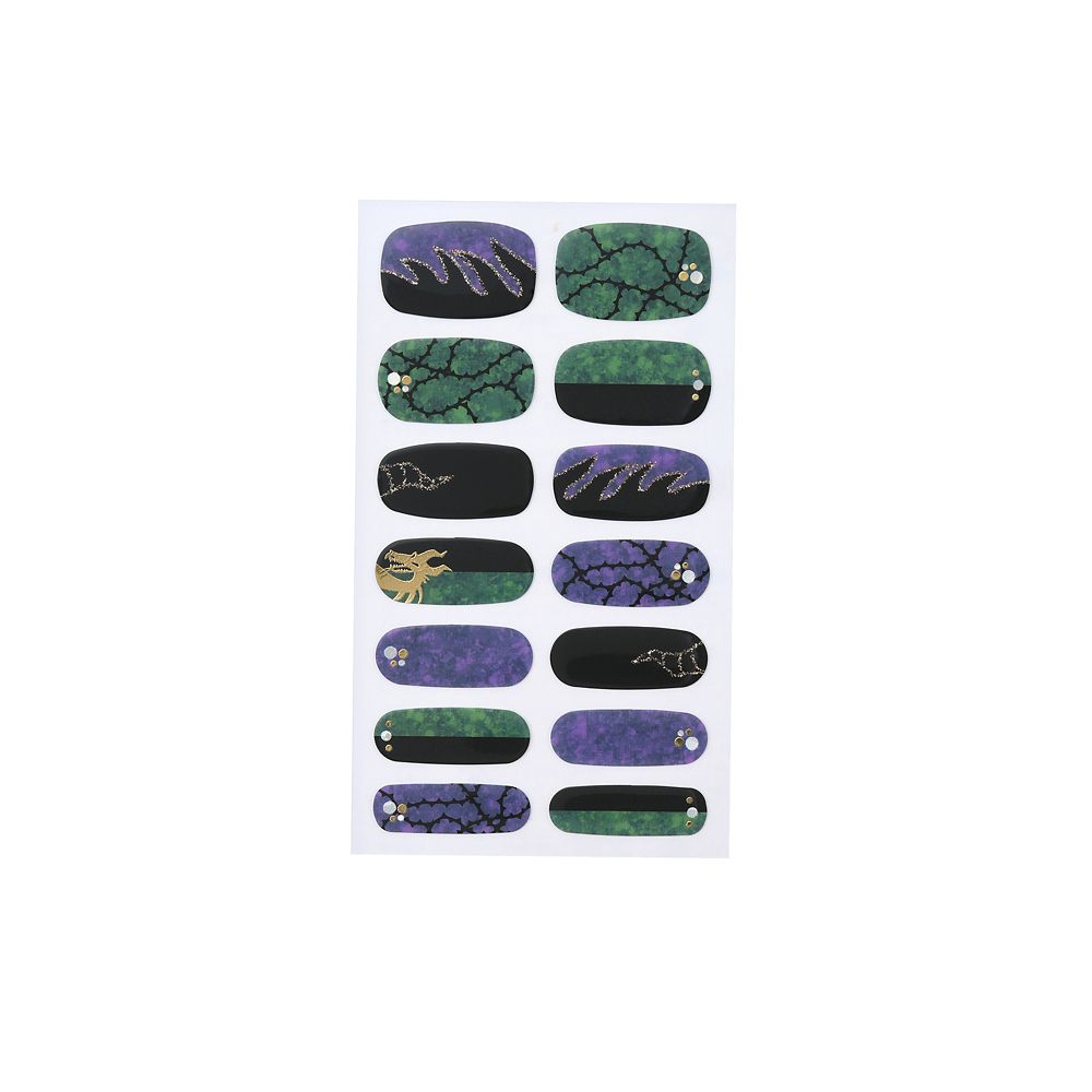 公式 ショップディズニー マレフィセント ジェルネイルシール ディズニーヴィランズ 眠れる森の美女