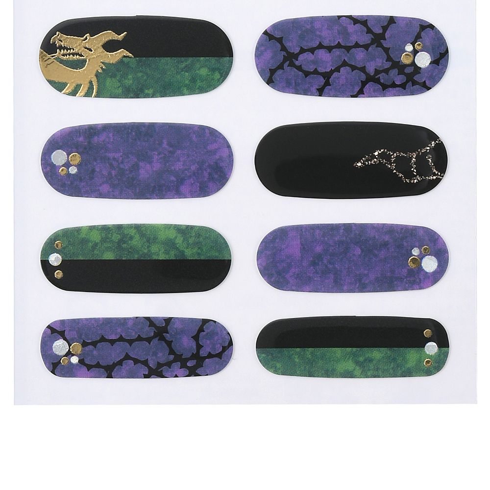 公式 ショップディズニー マレフィセント ジェルネイルシール ディズニーヴィランズ 眠れる森の美女