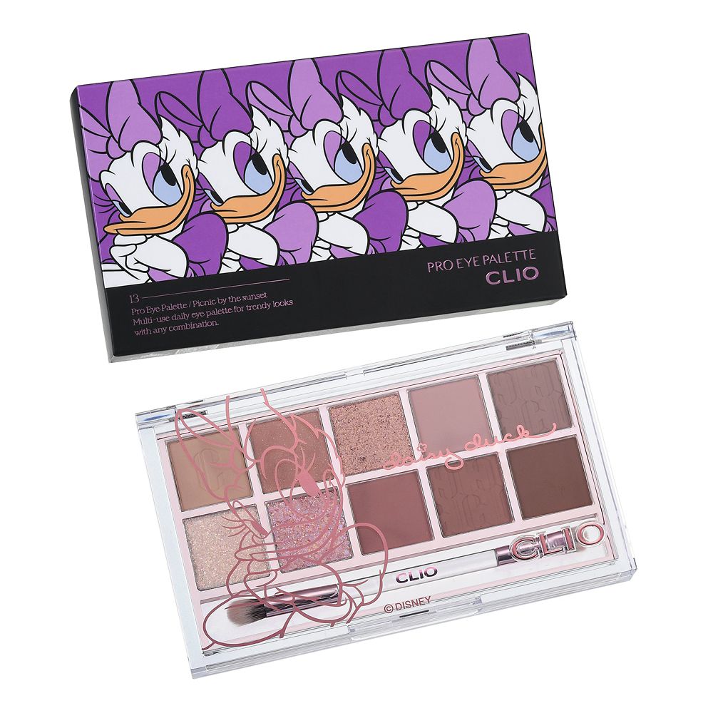 公式 ショップディズニー Clio デイジー アイシャドウ プロ アイ パレット ピクニック バイ ザ サンセット