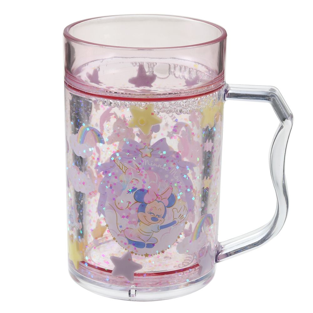 公式 ショップディズニー ミニー コップ ウォーターイン レインボー ユニコーン