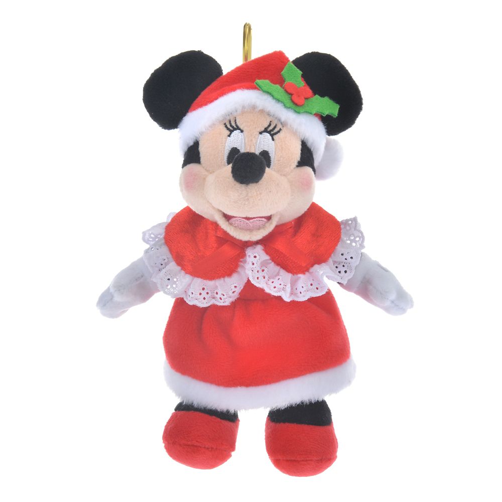 公式 ショップディズニー ミニー ぬいぐるみキーホルダー キーチェーン Disney Christmas 22