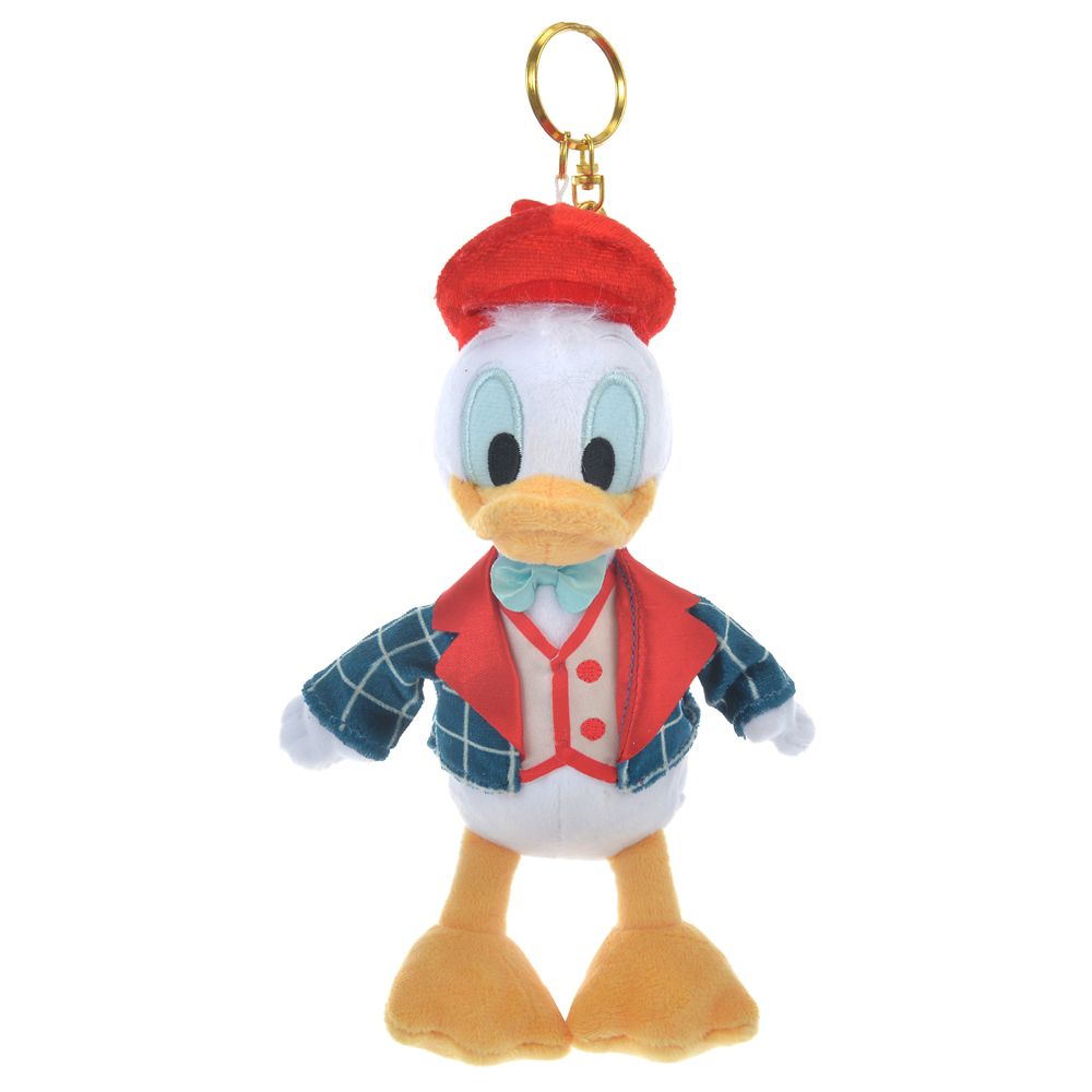 公式 ショップディズニー ドナルド ぬいぐるみキーホルダー キーチェーン Disney Christmas 22