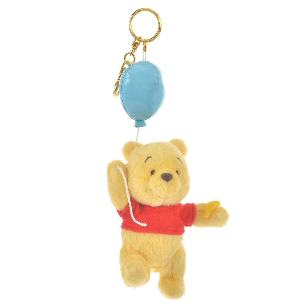 公式 ショップディズニー プーさん ぬいぐるみキーホルダー キーチェーン Pooh S Balloon