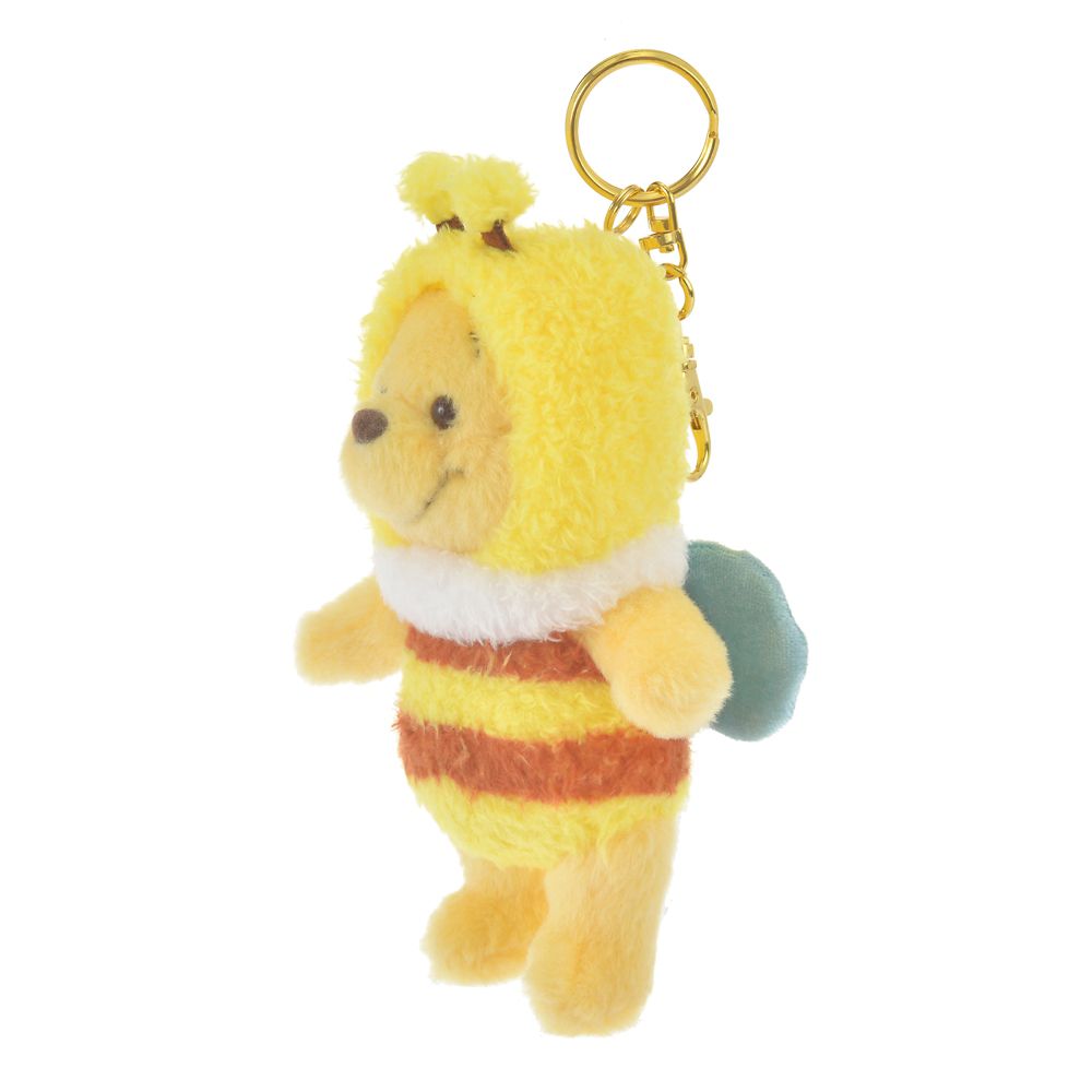 公式 ショップディズニー プーさん ぬいぐるみキーホルダー キーチェーン みつばち