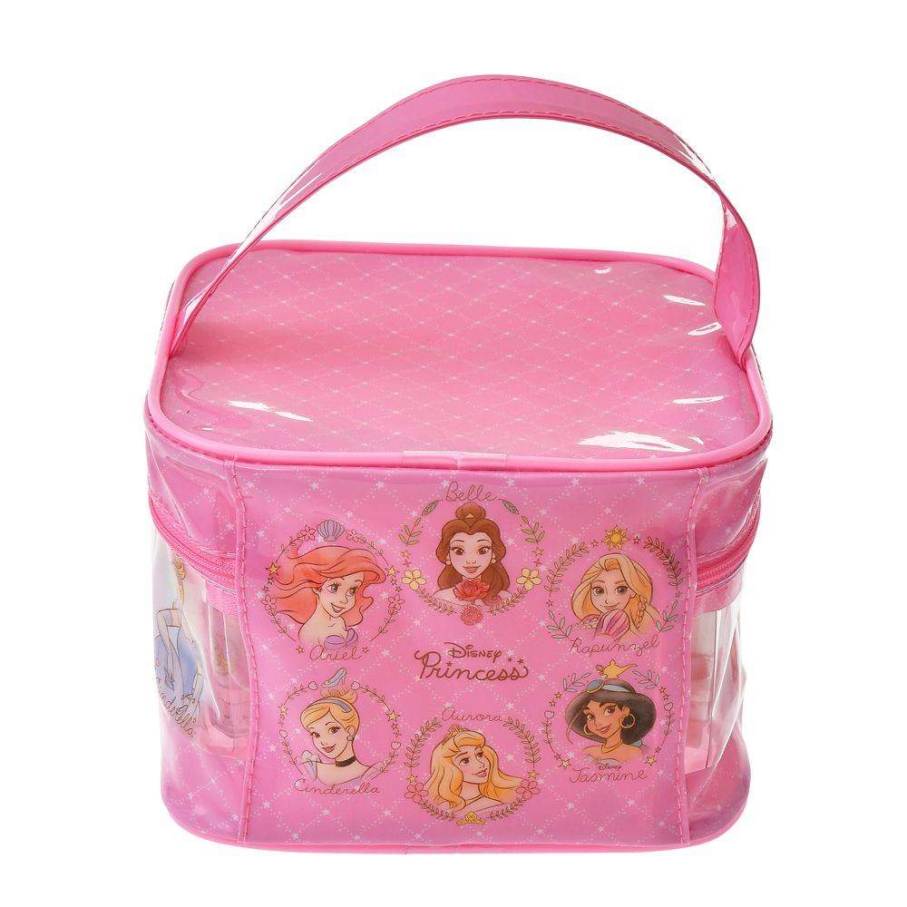 公式 ショップディズニー ディズニープリンセス キッズ用コスメセット バニティバッグ入り パステルファンシー