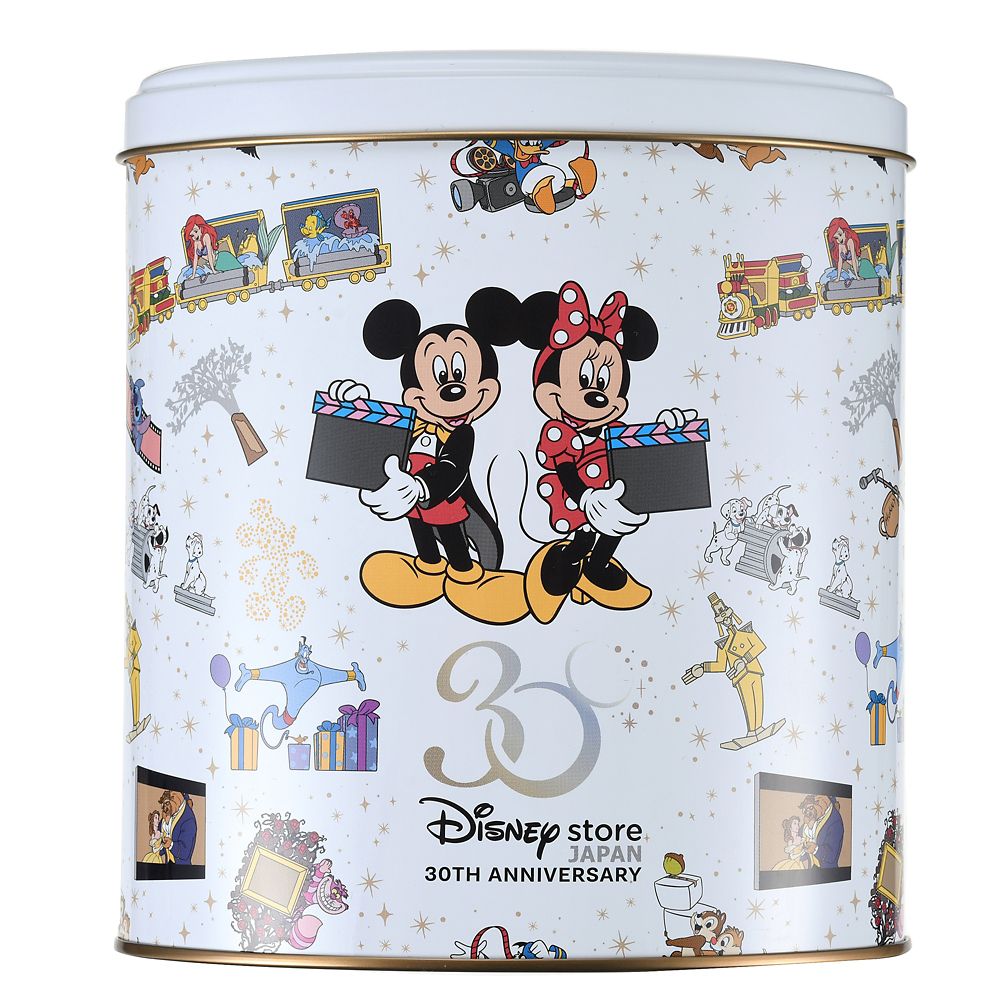 公式 ショップディズニー ディズニーキャラクター クッキー 缶入り Disney Store Japan 30th