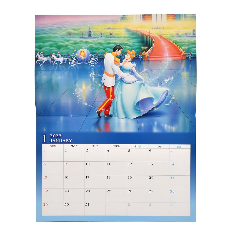 公式 ショップディズニー ディズニーキャラクター 壁掛けカレンダー 23 Calendars Organizers