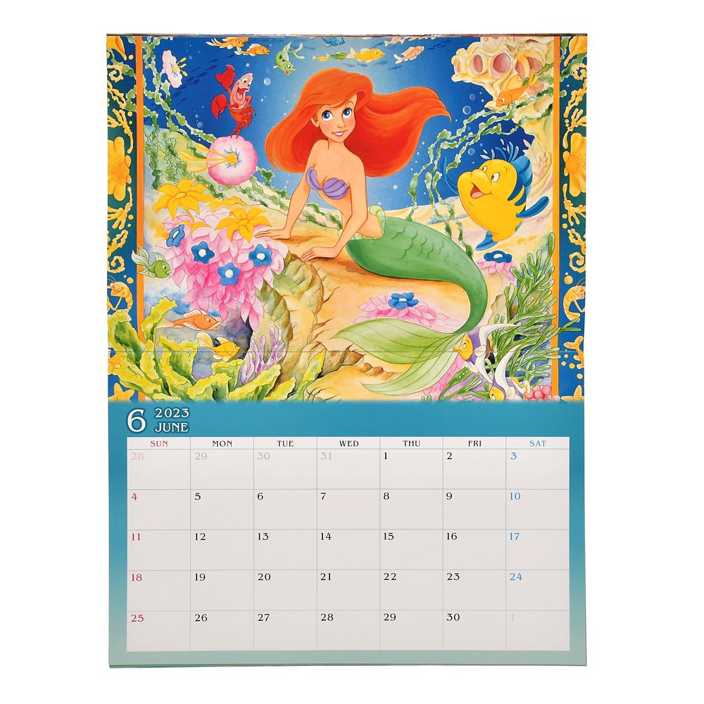 公式 ショップディズニー ディズニーキャラクター 壁掛けカレンダー 23 Calendars Organizers