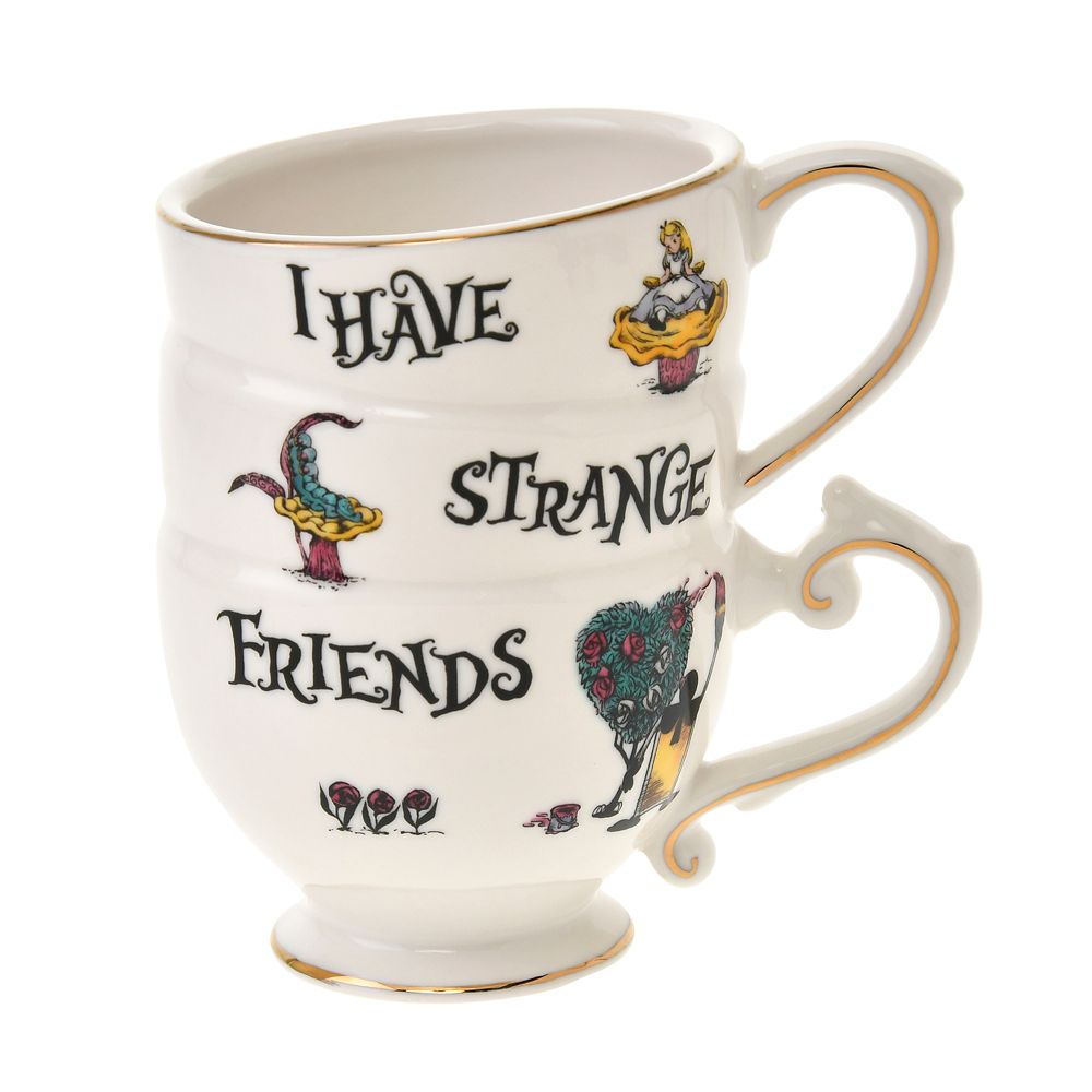 公式 ショップディズニー ふしぎの国のアリス マグカップ Alice Tea Party