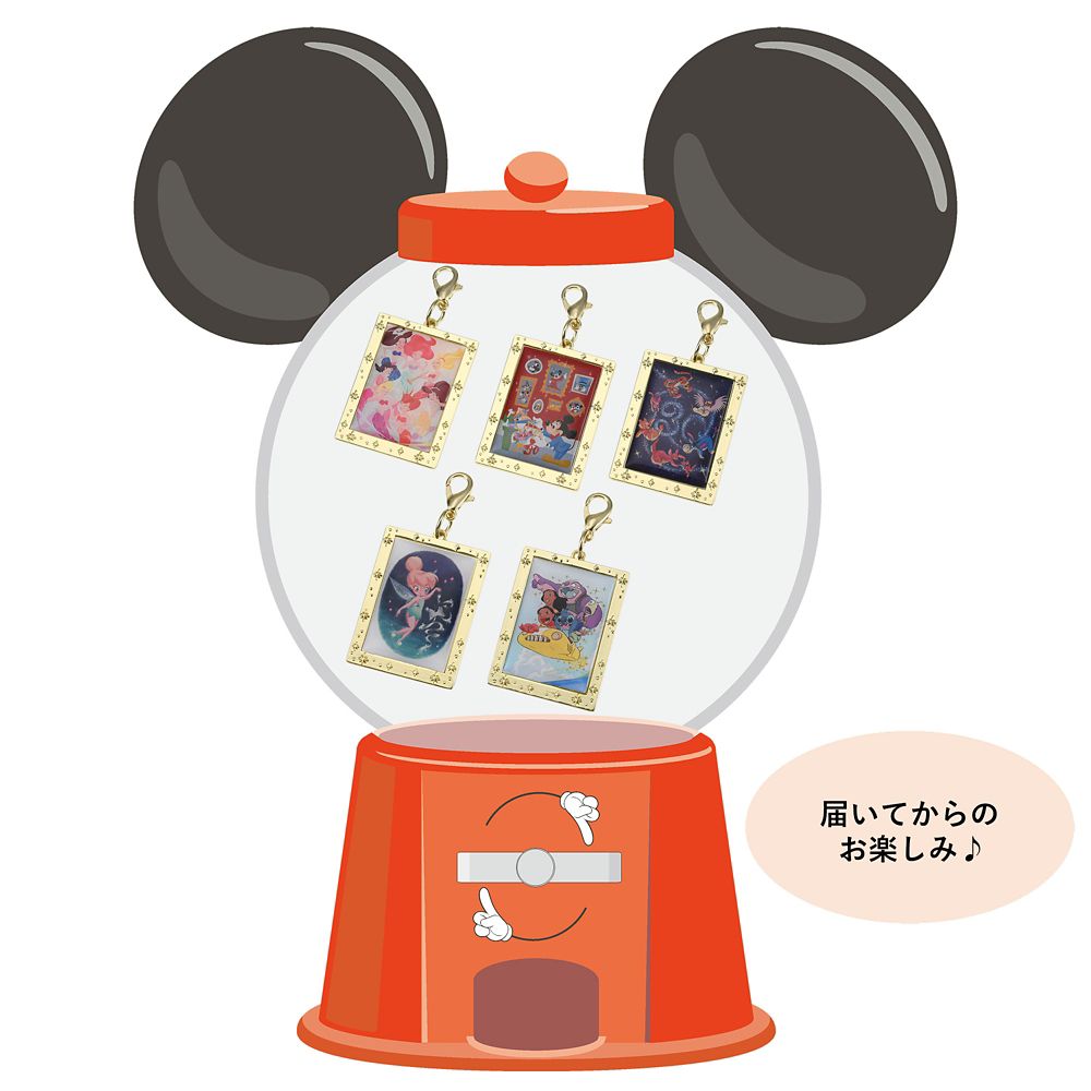 公式 ショップディズニー ディズニーキャラクター シークレットチャーム Disney Store Japan 30th Anniversary