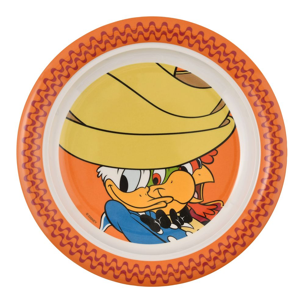 公式 ショップディズニー ホセ キャリオカ パンチート ドナルド プレート L Jose Carioca 80 Years