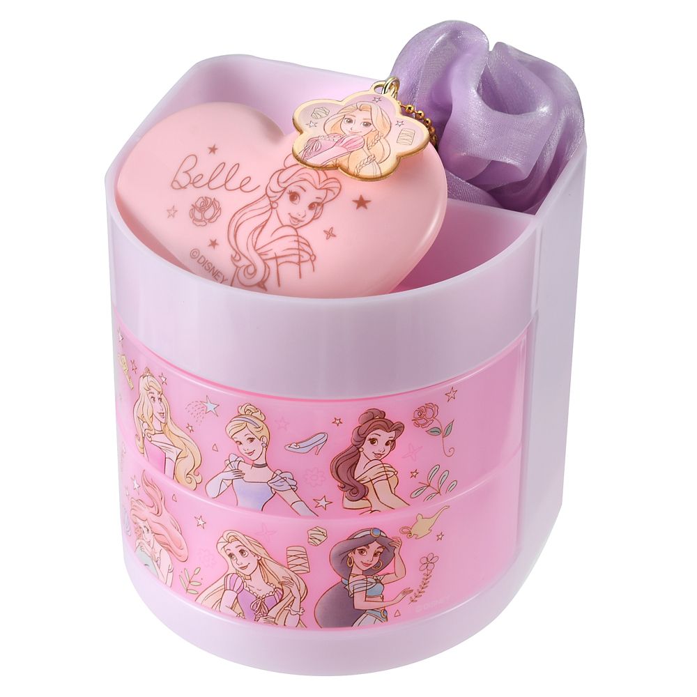 公式 ショップディズニー ディズニープリンセス 小物入れ シュシュ セット パステルファンシー Gift