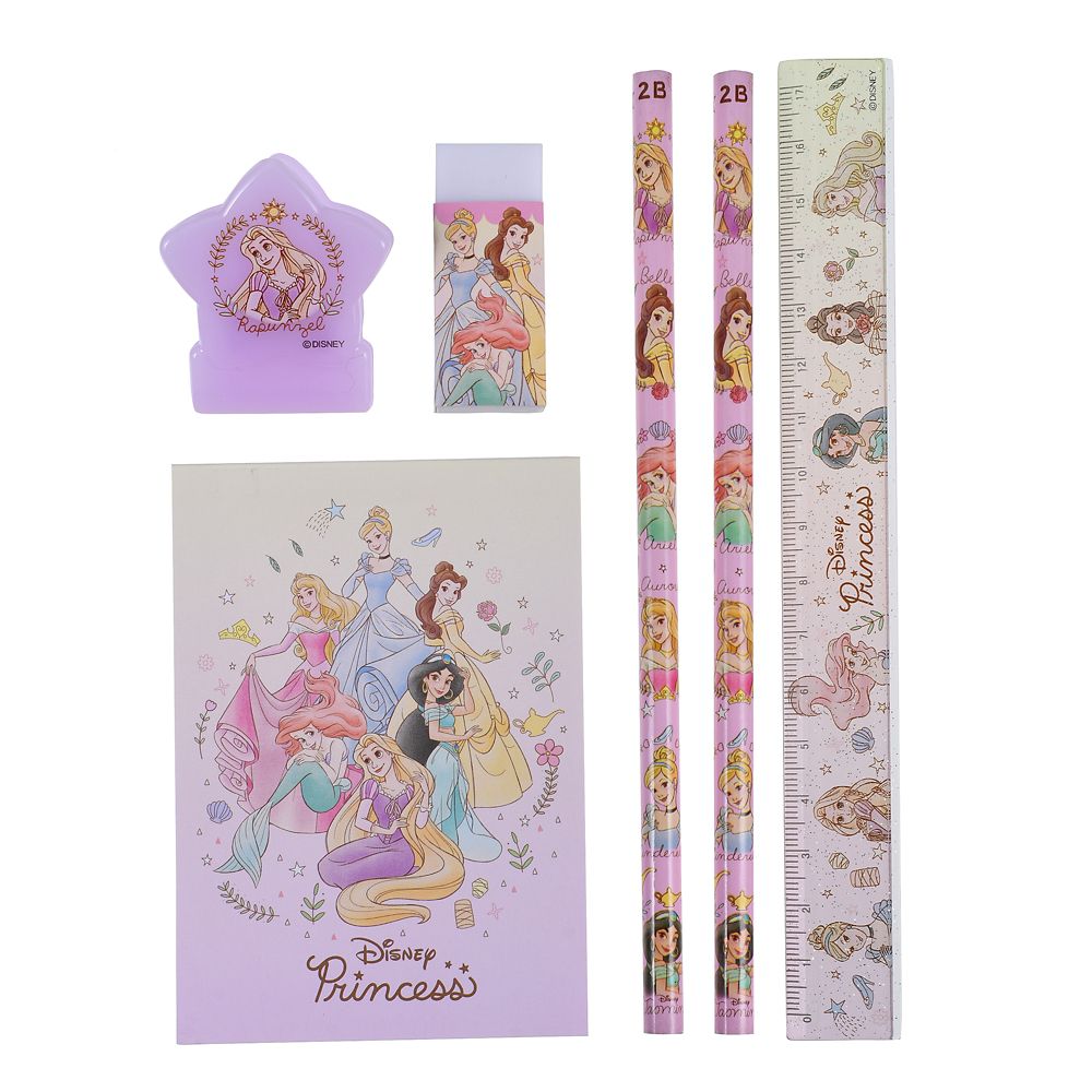 公式 ショップディズニー ディズニープリンセス ステーショナリーセット パステルファンシー Gift