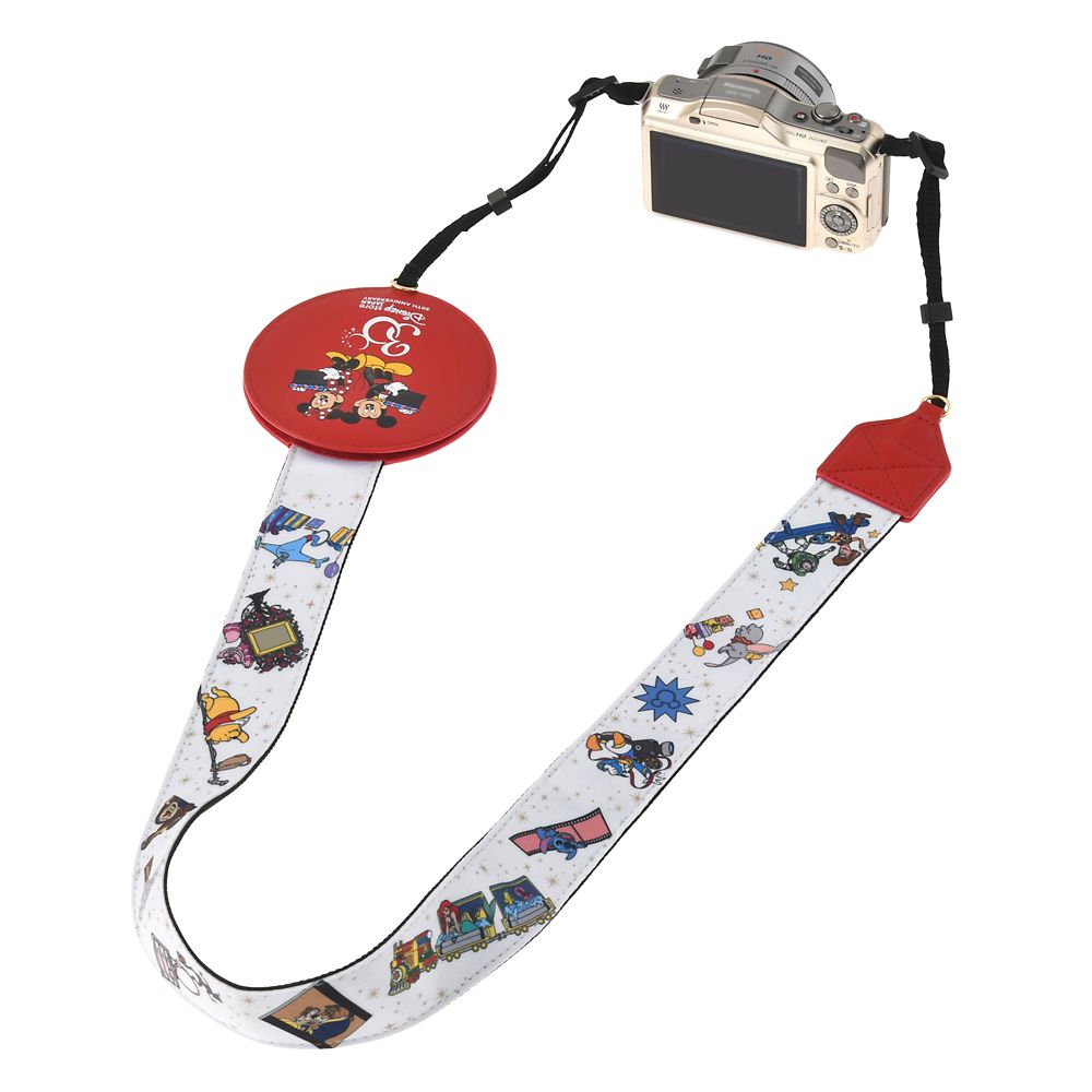 公式 ショップディズニー ディズニーキャラクター カメラストラップ Disney Store Japan 30th