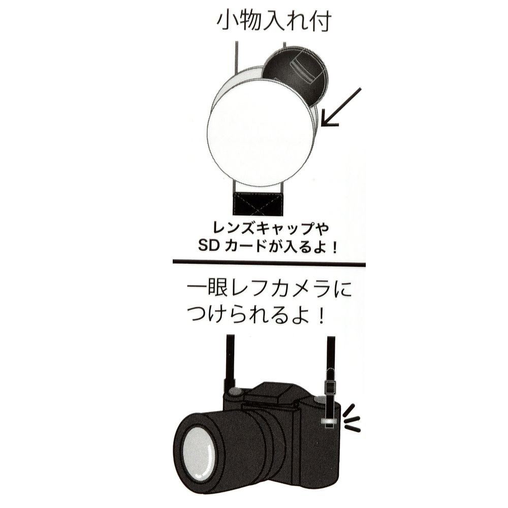 公式 ショップディズニー ディズニーキャラクター カメラストラップ Disney Store Japan 30th