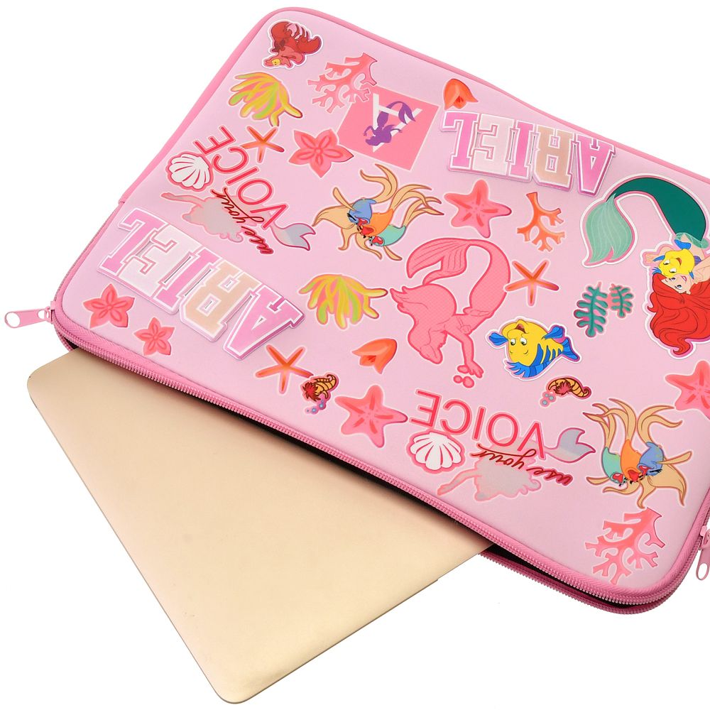 公式 ショップディズニー アリエル フランダー セバスチャン ノートパソコンケース Nostalgic Princess