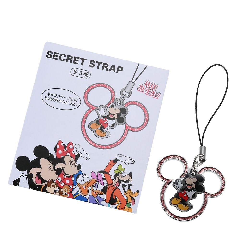 公式 ショップディズニー ミッキー フレンズ シークレットストラップ Mickey Friends
