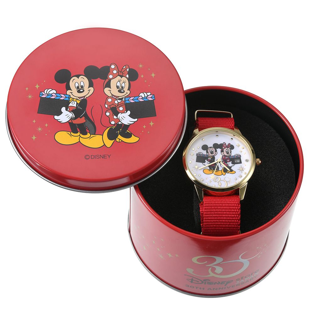 公式 ショップディズニー ミッキー ミニー 腕時計 ウォッチ Disney Store Japan 30th