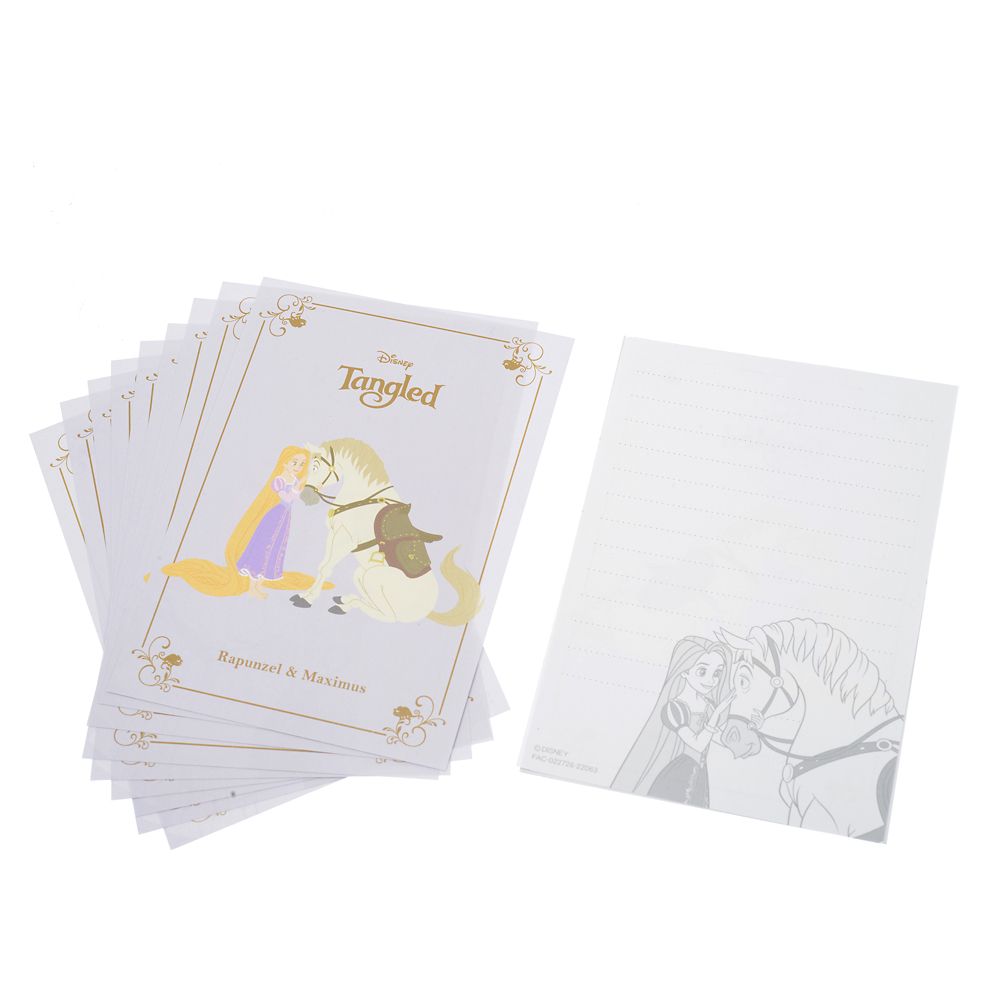 公式 ショップディズニー ラプンツェル マキシマス レターセット ミニ