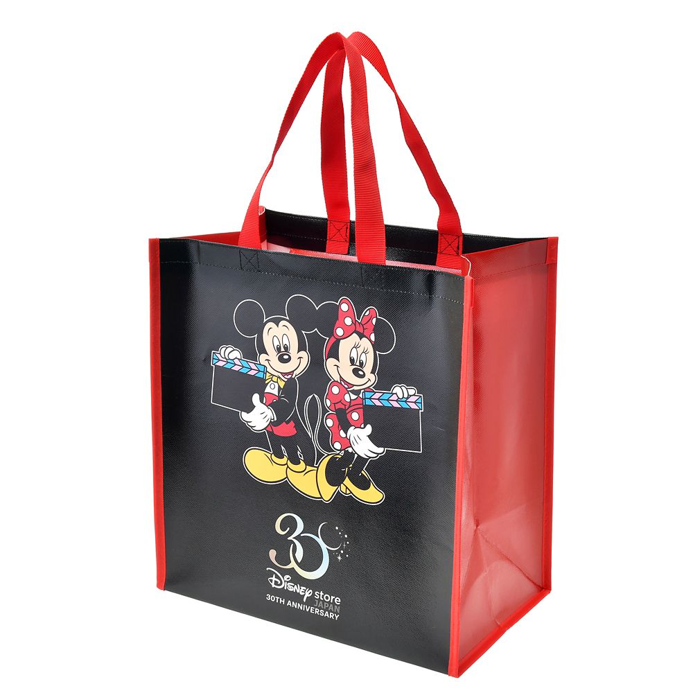公式 ショップディズニー ミッキー ミニー ショッピングバッグ エコバッグ Disney Store Japan 30th