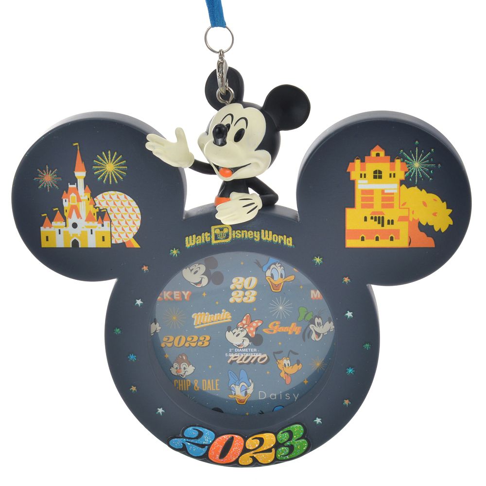 公式 ショップディズニー ミッキー オーナメント フォトフレーム Dated 23