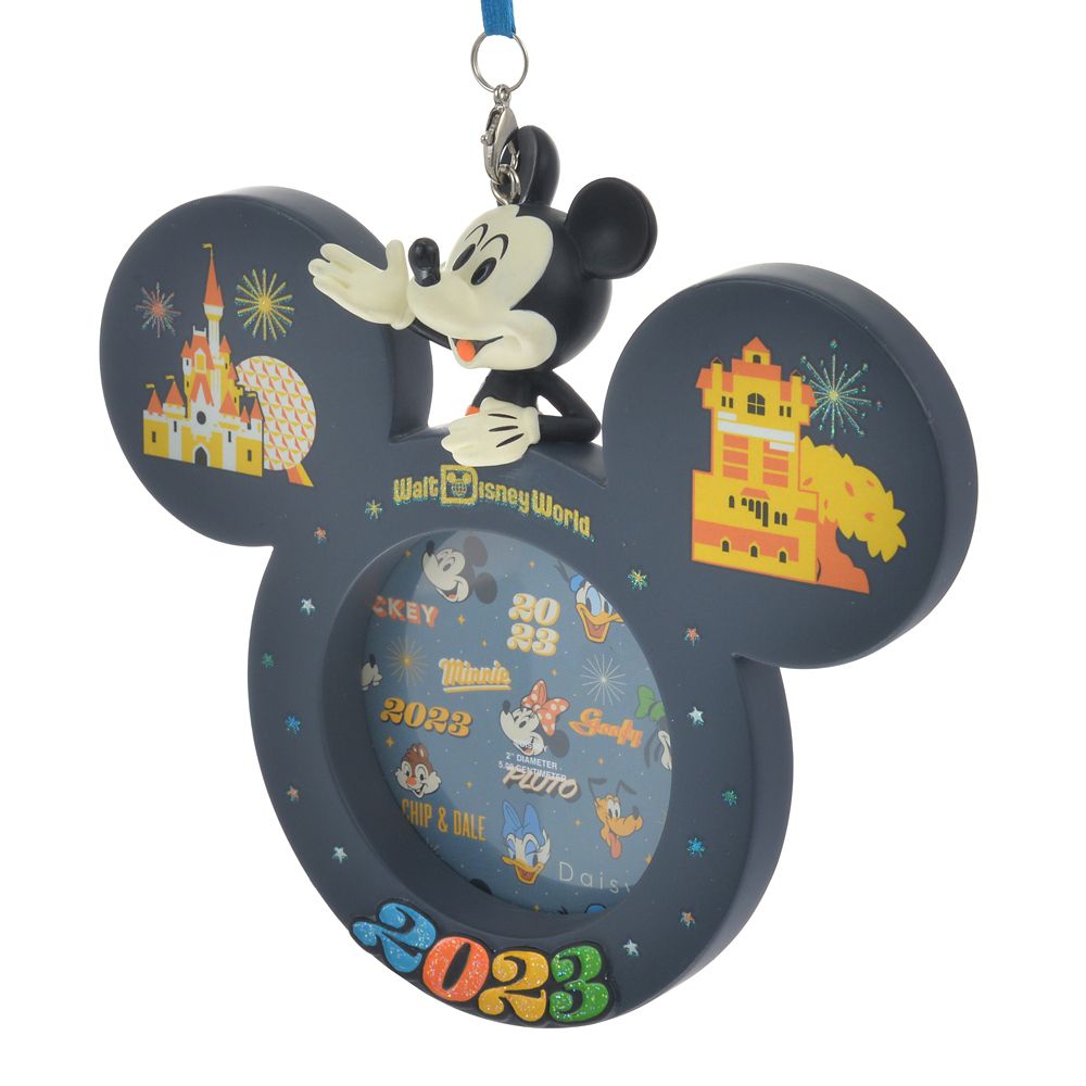 公式 ショップディズニー ミッキー オーナメント フォトフレーム Dated 23