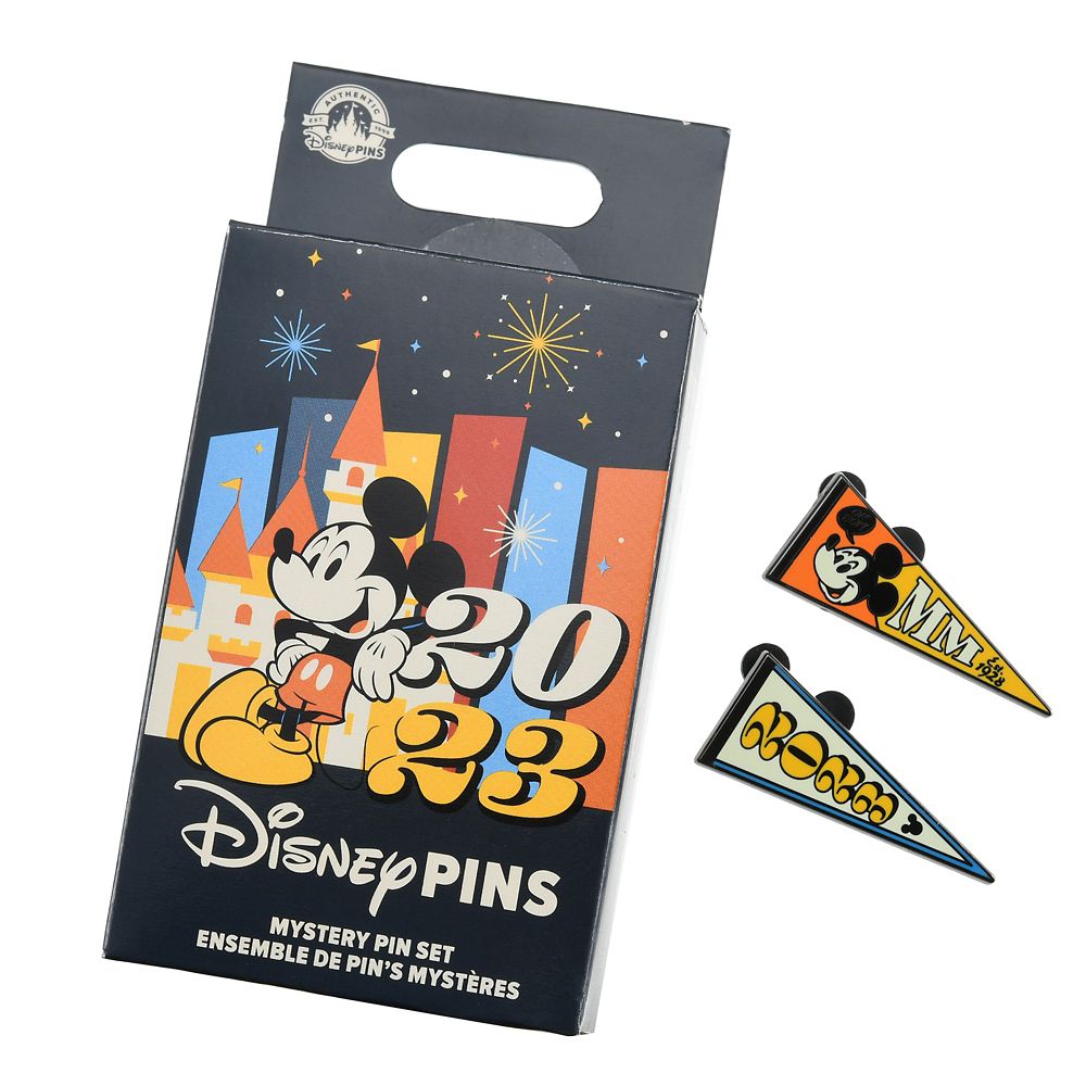 公式 ショップディズニー ディズニーキャラクター シークレットピンバッジ Dated 23