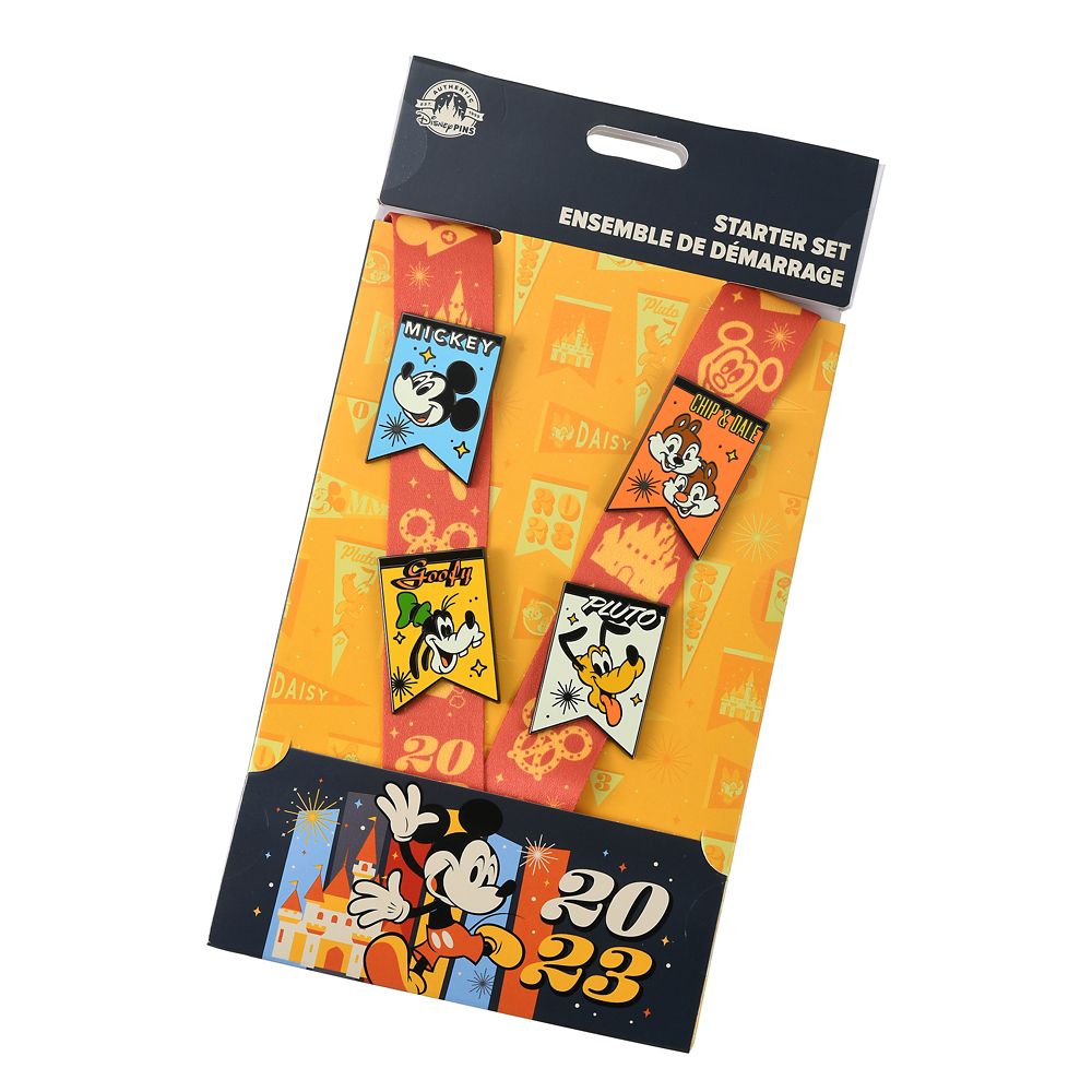 ミッキー＆フレンズ ピンバッジ セット ディズニーストア 20周年記念