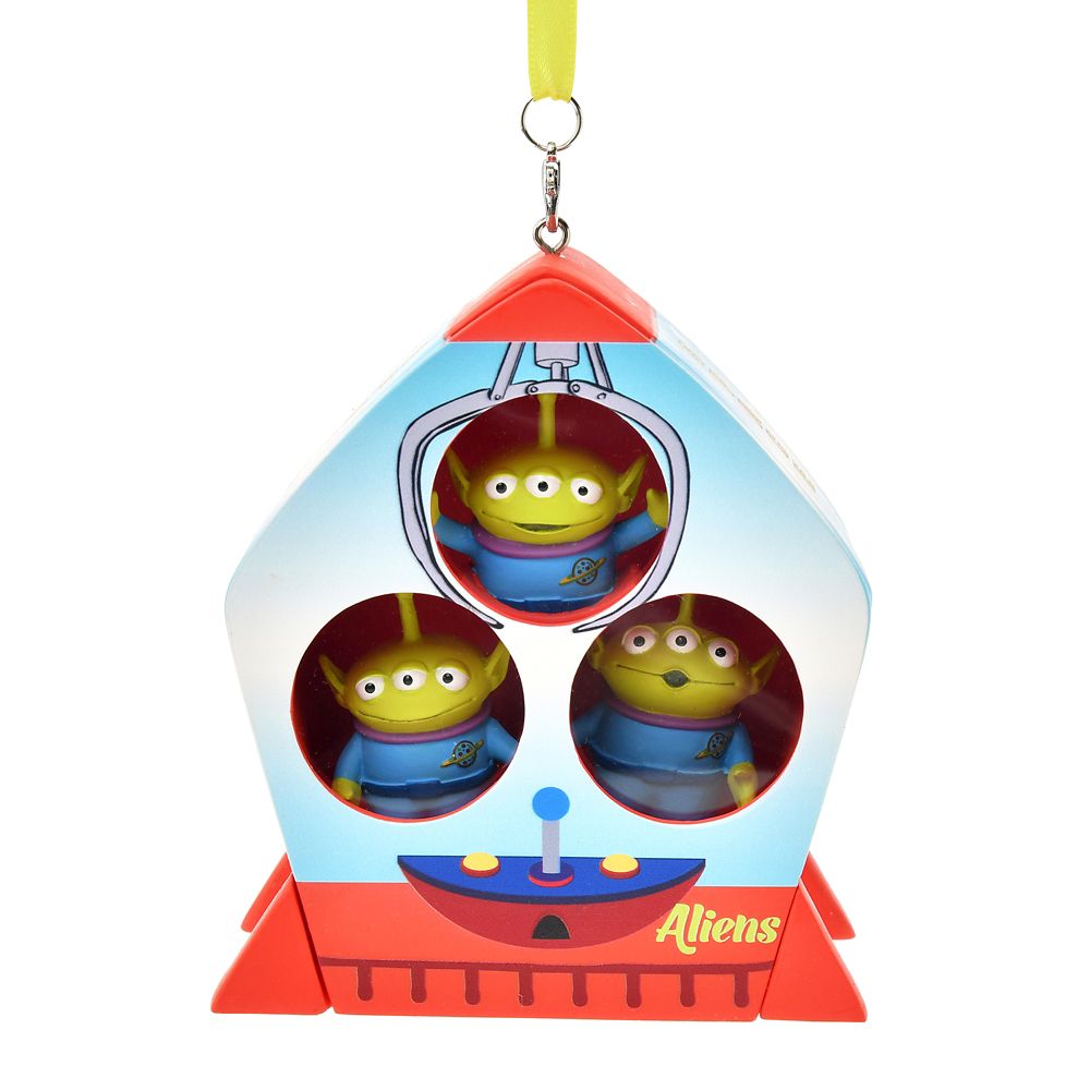 公式 ショップディズニー リトル グリーン メン エイリアン オーナメント トーキング Ornament 22