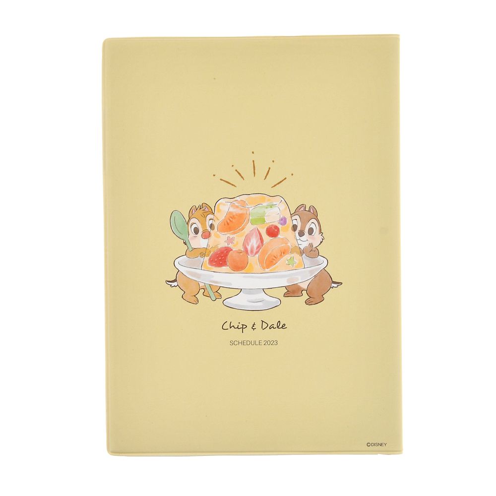 公式 ショップディズニー チップ デール 手帳 スケジュール帳 23 B6 Calendars Organizers