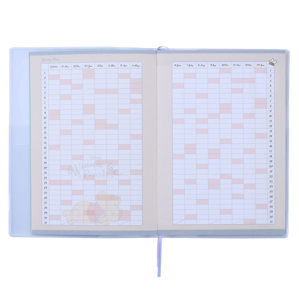 公式 ショップディズニー プー フレンズ 手帳 スケジュール帳 しおり付き 23 Calendars Organizers