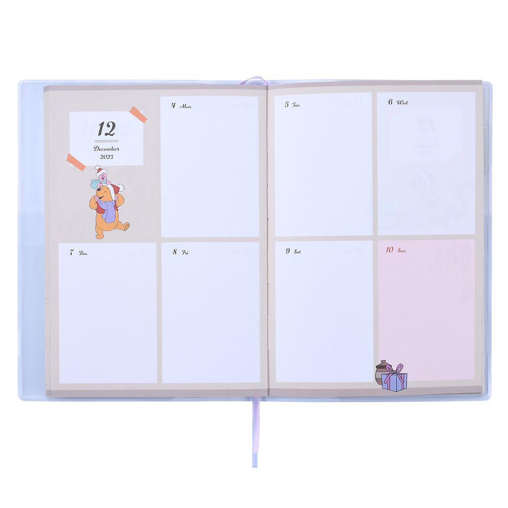 公式 ショップディズニー プー フレンズ 手帳 スケジュール帳 しおり付き 23 Calendars Organizers