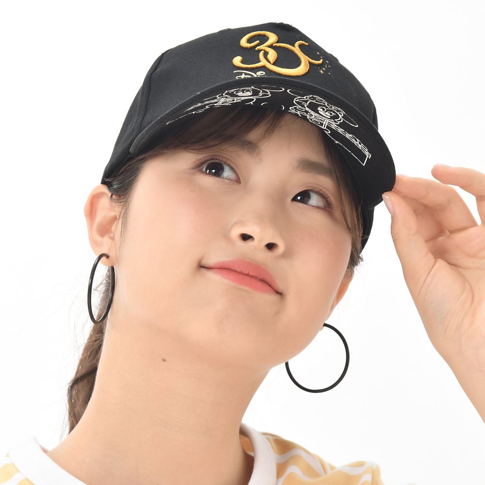 公式 ショップディズニー ミッキー ミニー 帽子 キャップ Disney Store Japan 30th