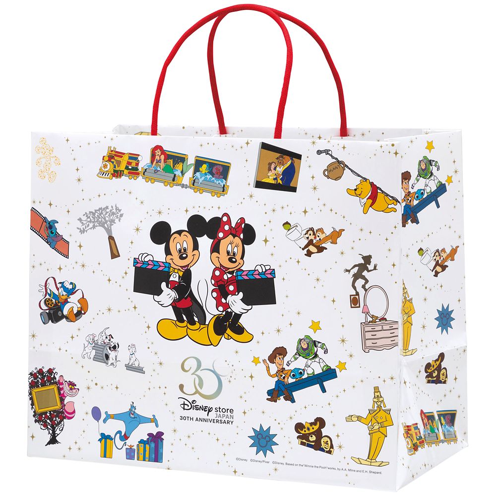 公式 ショップディズニー ディズニーストア30周年記念 ペーパーバッグ