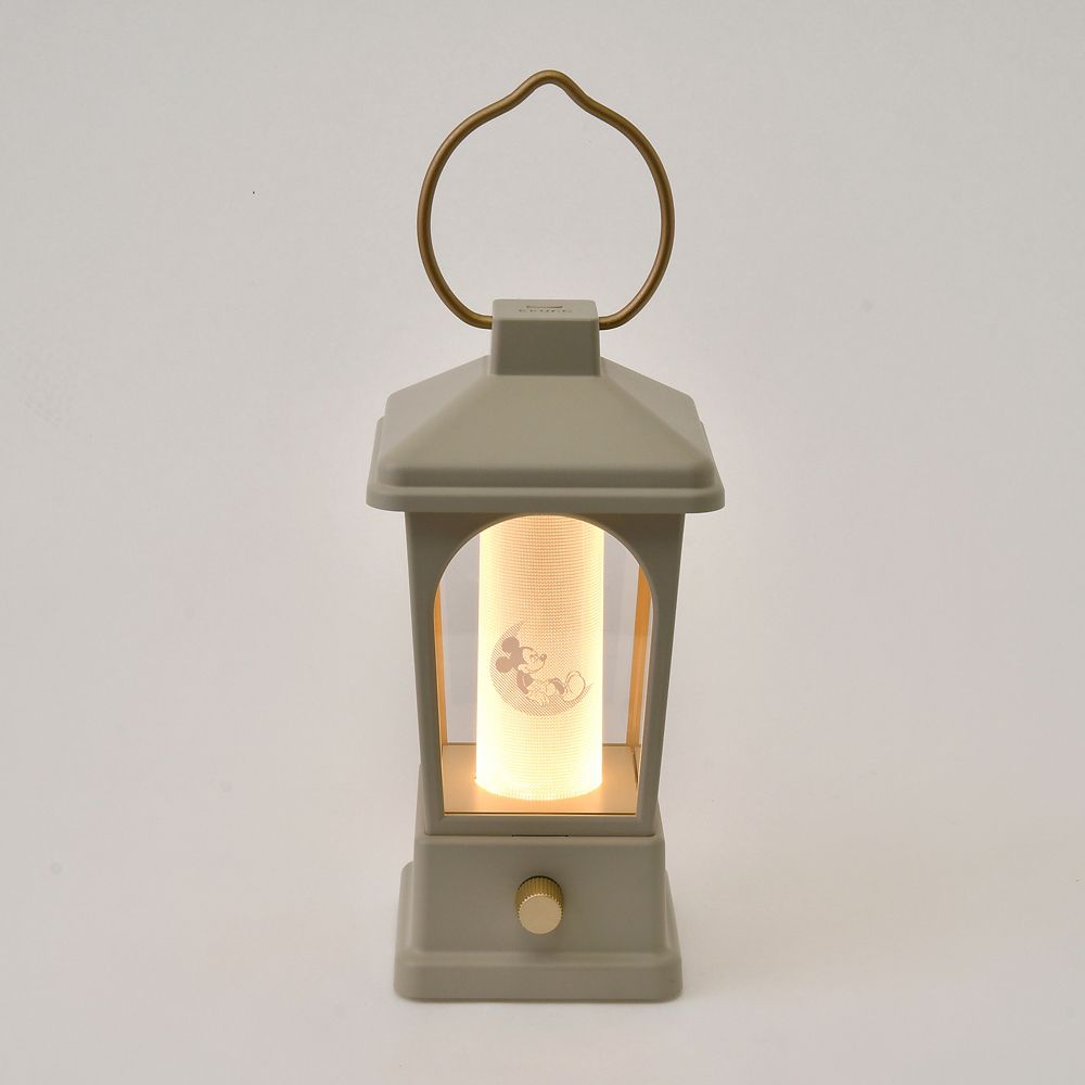 公式 ショップディズニー Bruno ミッキー マルチledランタン アイボリー Summer Night Camp