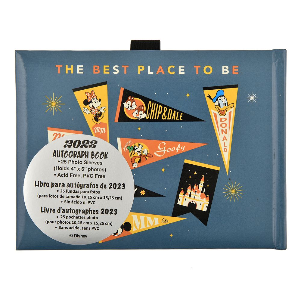 公式 ショップディズニー ミッキー フレンズ サイン帳 フォトアルバム Dated 23