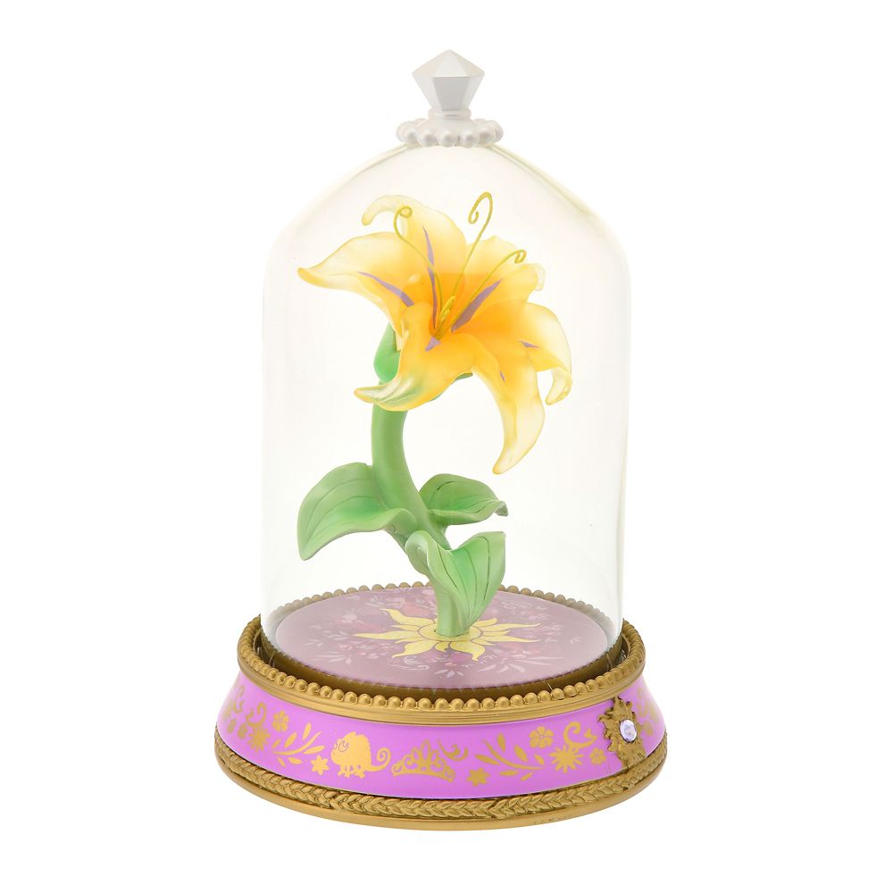 公式 ショップディズニー 受付終了 ハピネスリクエスト 塔の上のラプンツェル Ledライト 魔法の花 Disney Tangled 10 Years 22年11月中発送予定