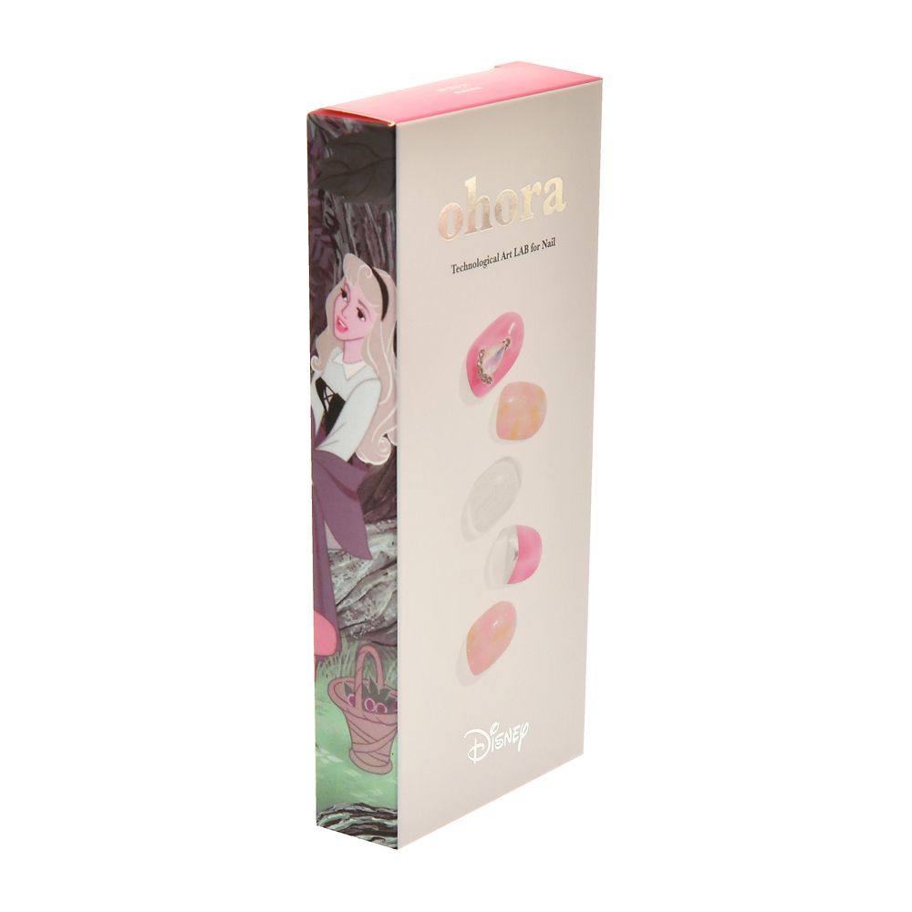 公式 ショップディズニー Ohora オーロラ姫 ネイルシール セミキュアジェルネイル