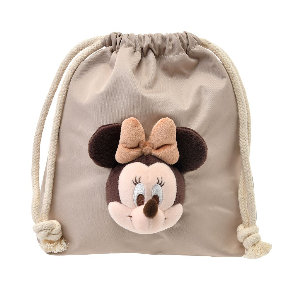 公式 ショップディズニー 再入荷 ミニー 巾着 Latte Coordinate