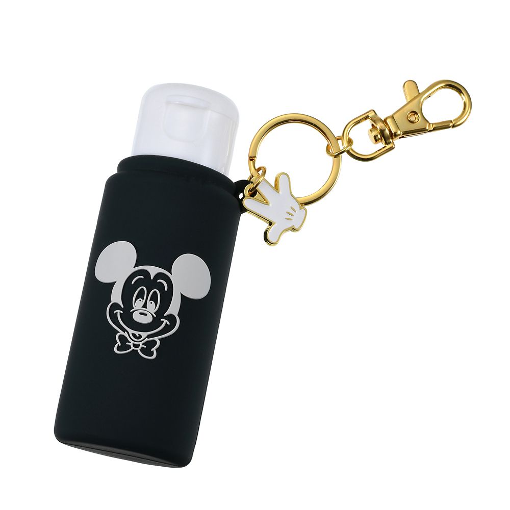 公式 ショップディズニー ミッキー ハンドジェル キーホルダータイプ Bow 除菌